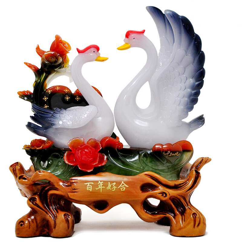 百年好合天鵝擺件 時尚與寓意兼具的結婚好禮